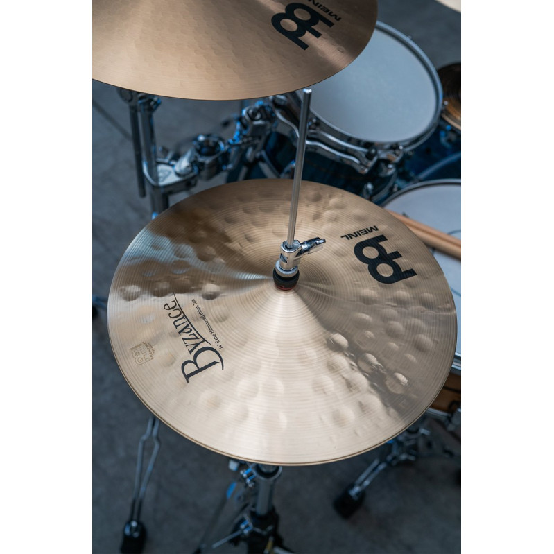 Meinl Cymbals B14EHH Byzance Traditional Extra Hammered Hihat - 14