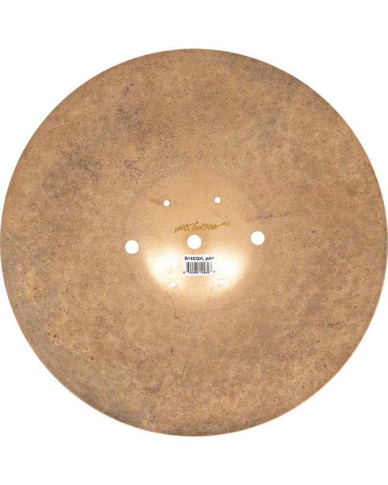 Meinl Cymbals B14EQH Byzance Vintage Matt Garstka Signature Equilibrium Hihat - 14