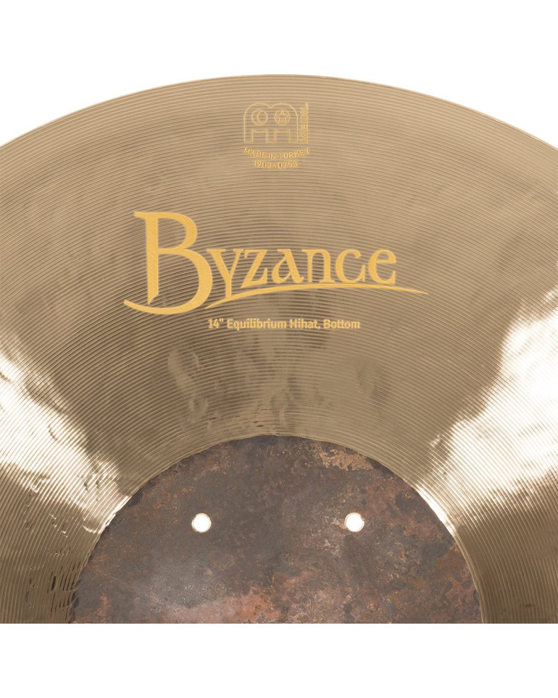 Meinl Cymbals B14EQH Byzance Vintage Matt Garstka Signature Equilibrium Hihat - 14