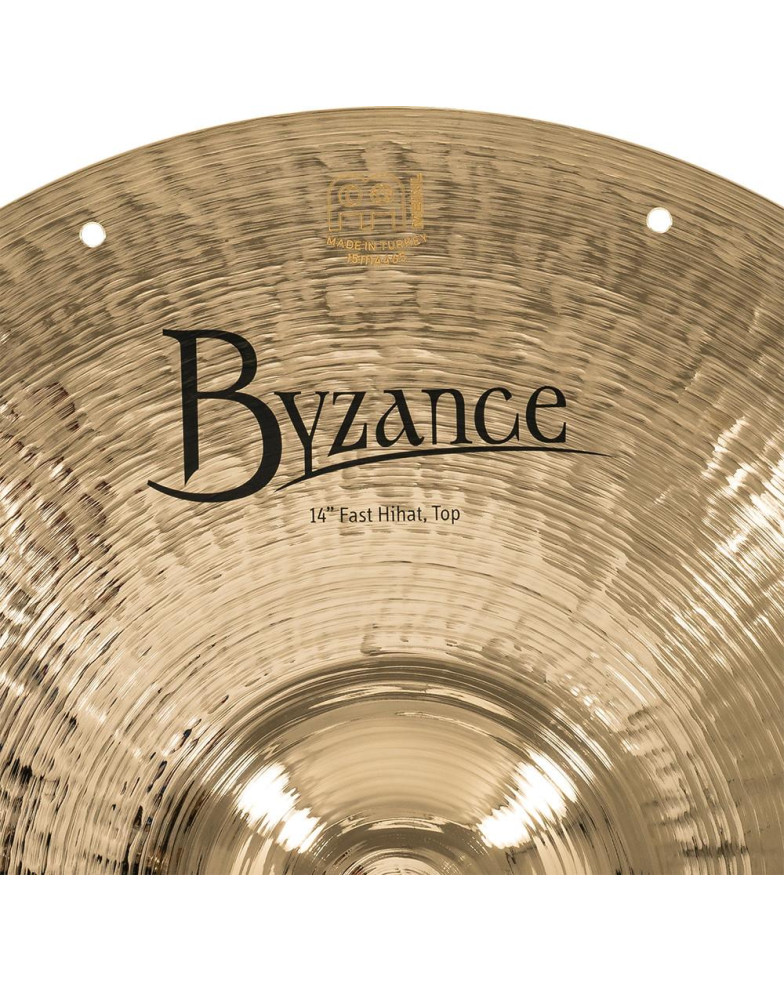 Meinl Cymbals B14FH Byzance Brilliant Fast Hihat - 14