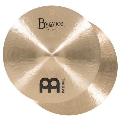 Meinl Cymbals B14MH Byzance Traditional Medium Hihat - 14