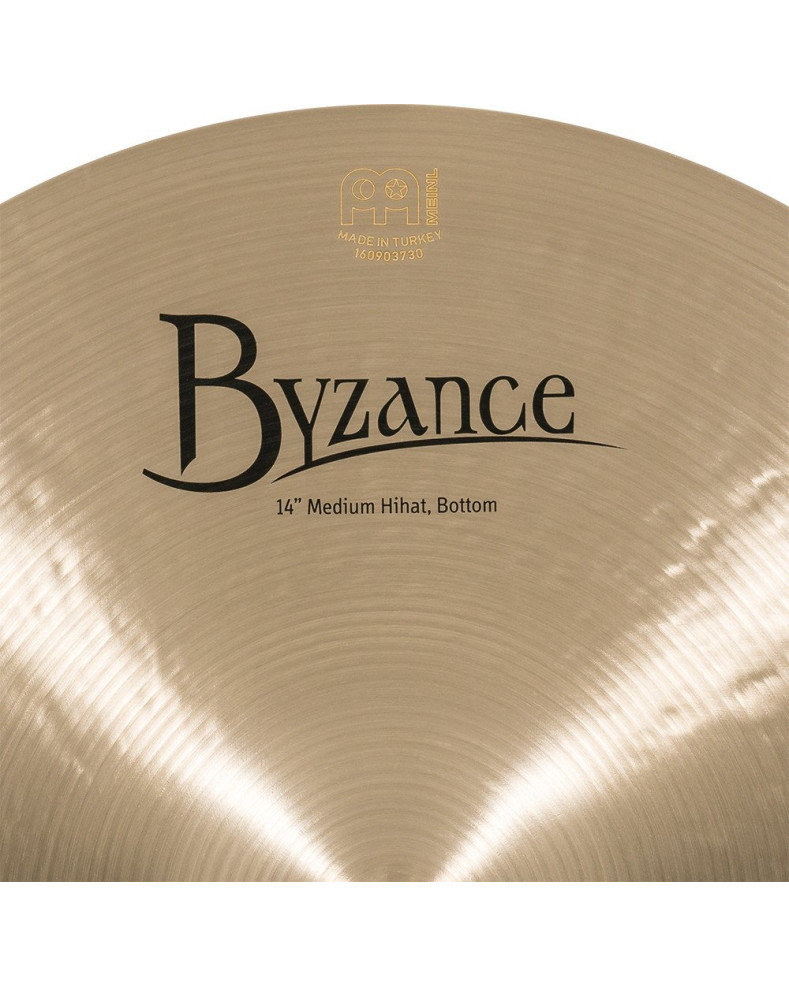 Meinl Cymbals B14MH Byzance Traditional Medium Hihat - 14