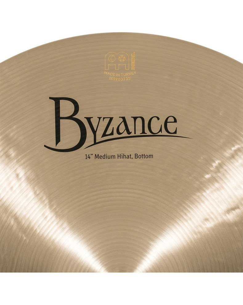 Meinl Cymbals B14MH Byzance Traditional Medium Hihat - 14