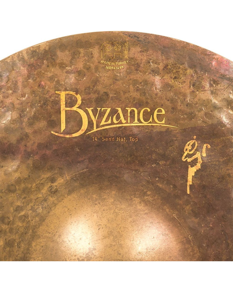 Meinl Cymbals B14SAH Byzance Vintage Benny Greb Signature Sand Hat - 14