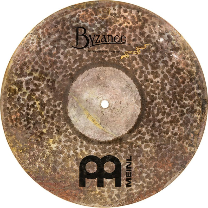 Meinl Cymbals B14SH-B Byzance Brilliant Serpents Hihat - 14
