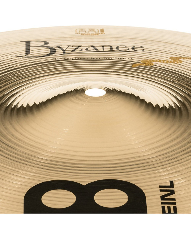 Meinl Cymbals B14SH-B Byzance Brilliant Serpents Hihat - 14