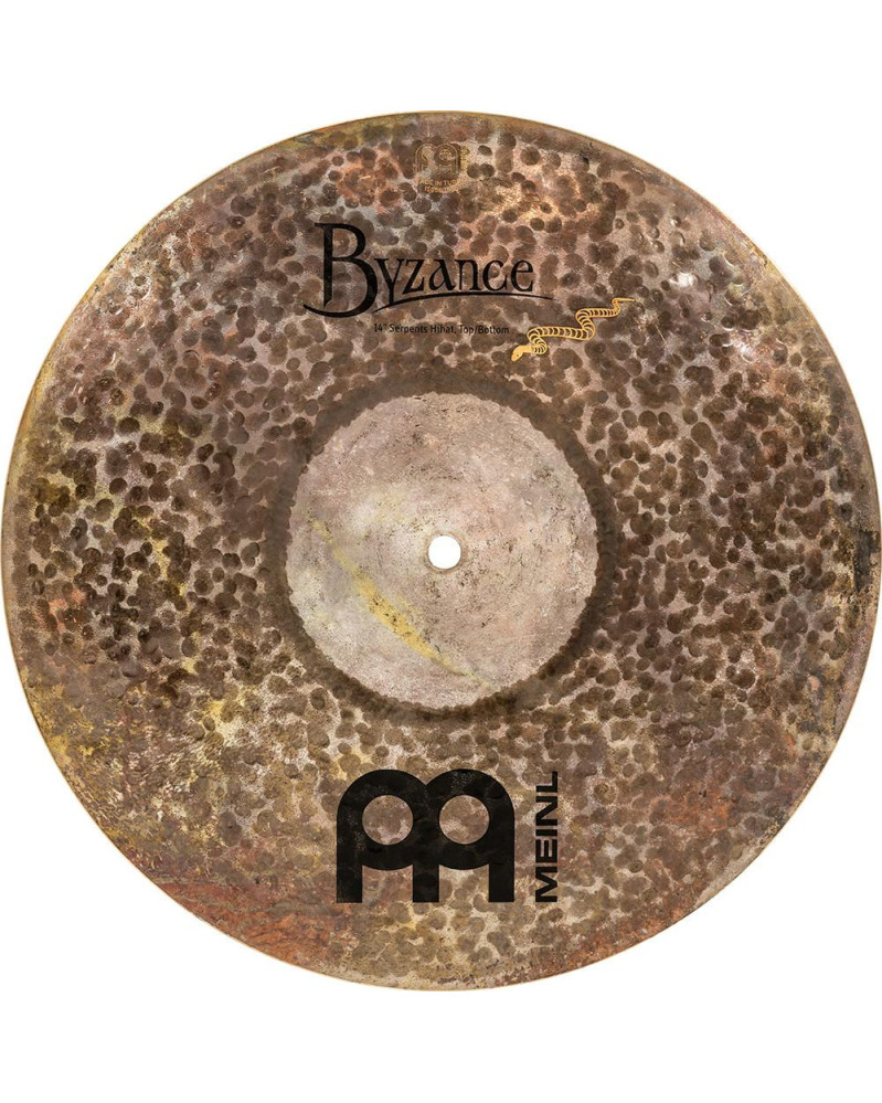 Meinl Cymbals B14SH-B Byzance Brilliant Serpents Hihat - 14