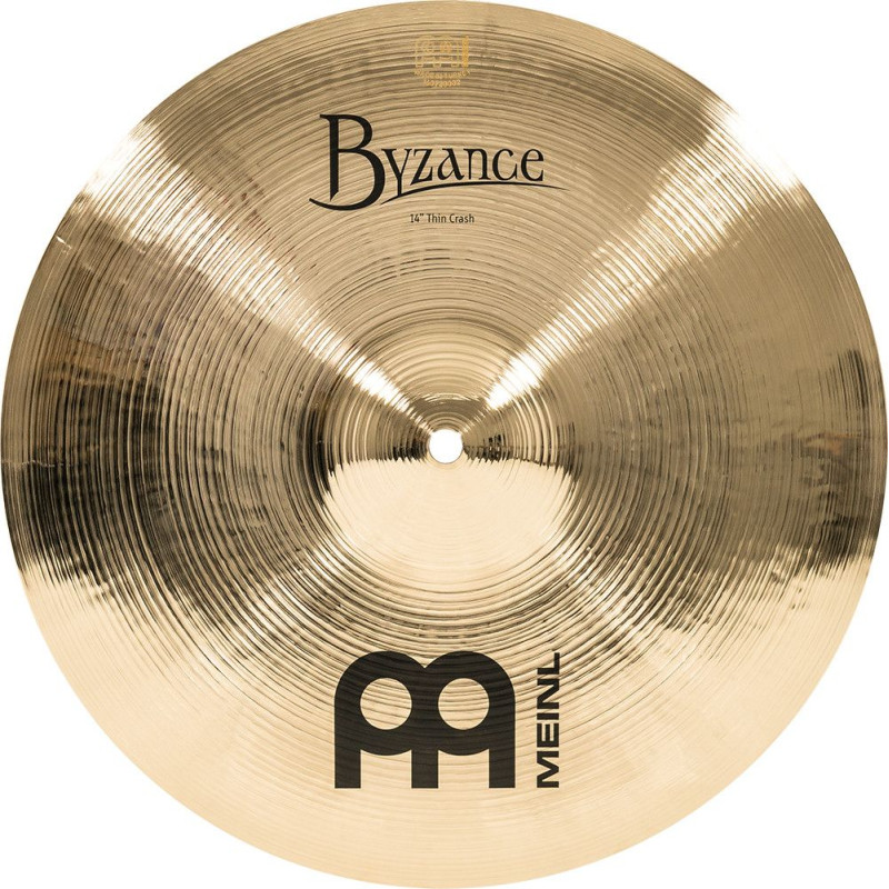 Meinl Cymbals B14TC-B Byzance Brilliant Thin Crash - 14