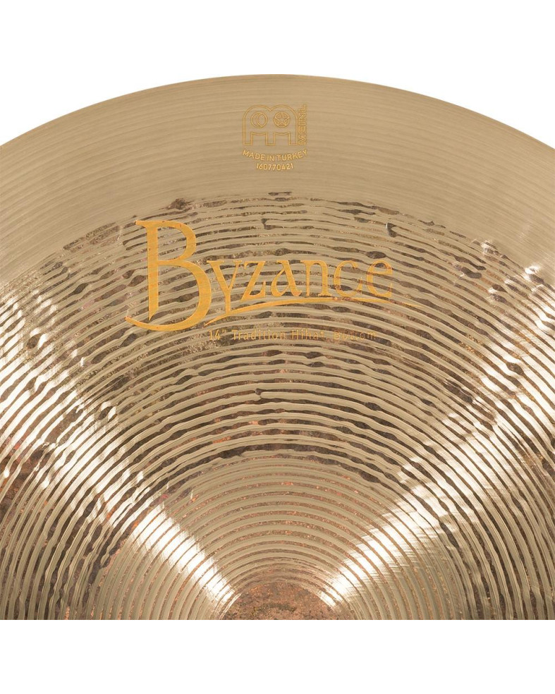 Meinl Cymbals B14TRH Byzance Jazz Tradition Hihat - 14