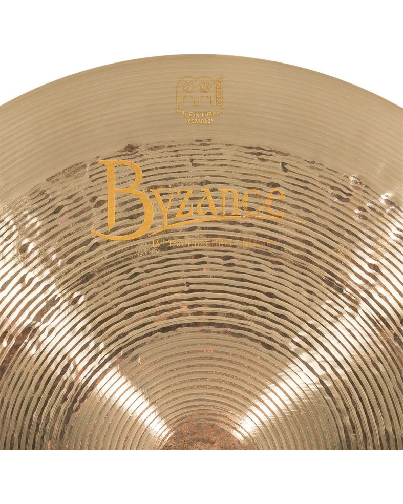 Meinl Cymbals B14TRH Byzance Jazz Tradition Hihat - 14