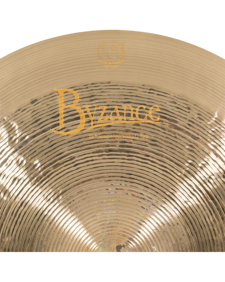 Meinl Cymbals B14TRH Byzance Jazz Tradition Hihat - 14