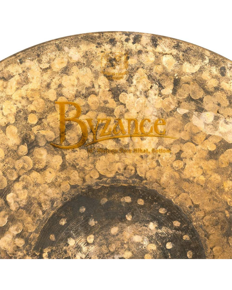 Meinl Cymbals B14VPH Byzance Vintage Pure Hihat - 14