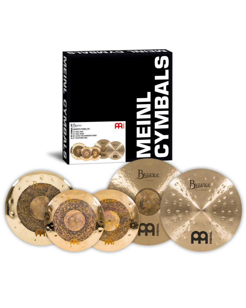 Meinl Cymbals B15182021 Byzance Assorted Cymbal Set