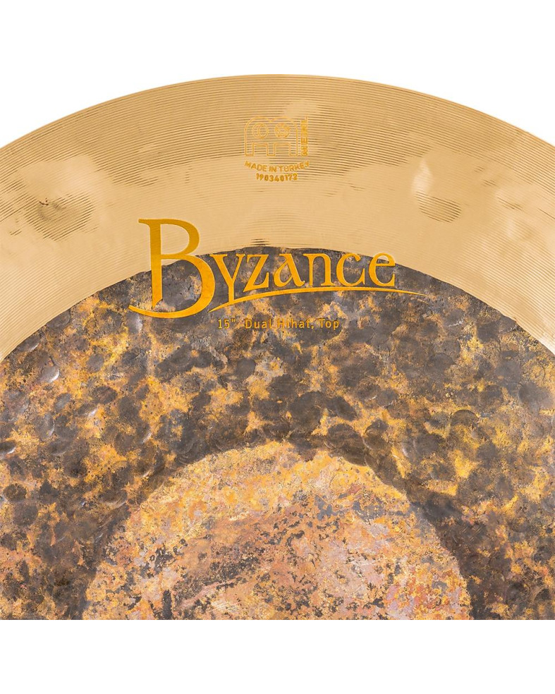 Meinl Cymbals B15DUH Byzance Dual Hihat - 15