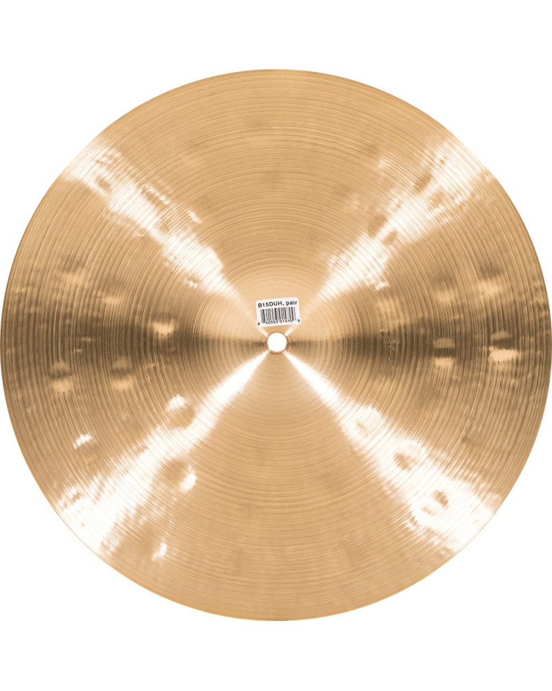 Meinl Cymbals B15DUH Byzance Dual Hihat - 15