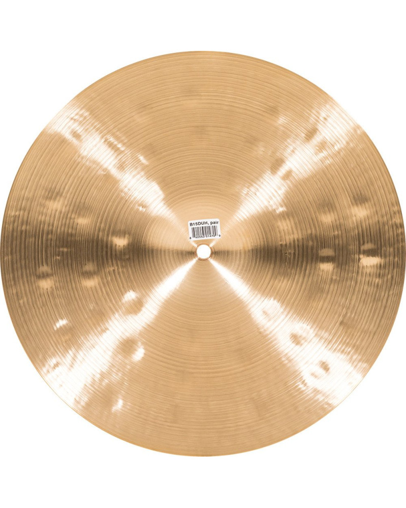 Meinl Cymbals B15DUH Byzance Dual Hihat - 15