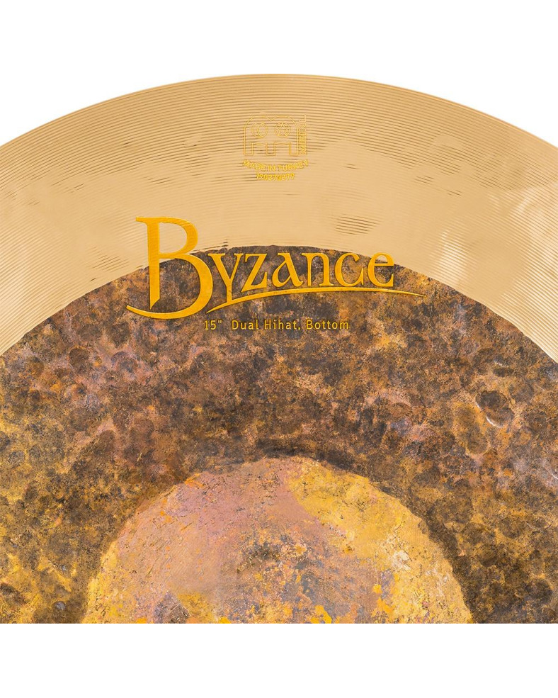 Meinl Cymbals B15DUH Byzance Dual Hihat - 15