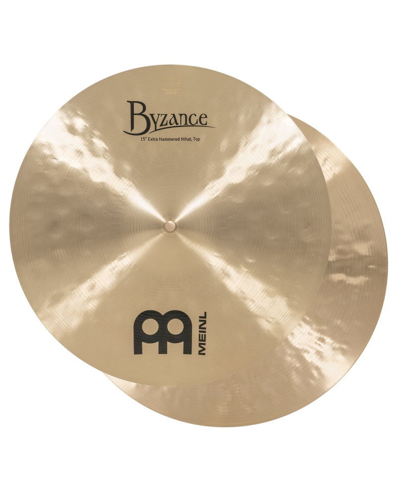 Meinl Cymbals B15EHH Byzance Traditional Extra Hammered Hihat - 15