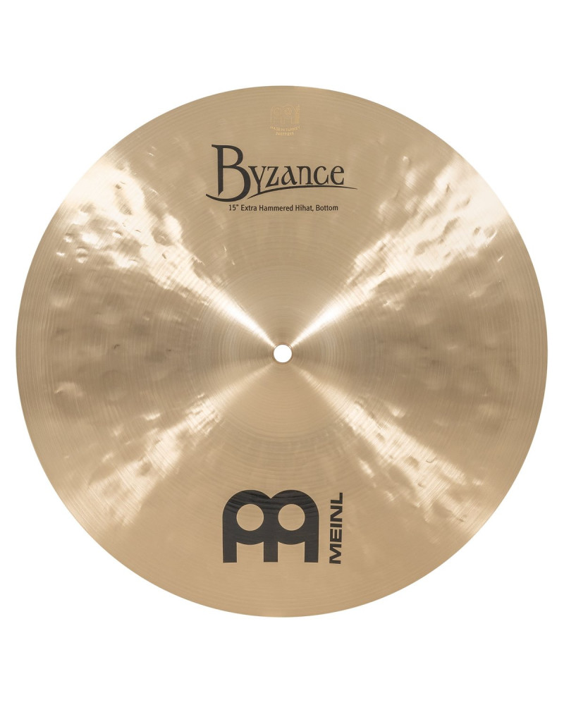 Meinl Cymbals B15EHH Byzance Traditional Extra Hammered Hihat - 15