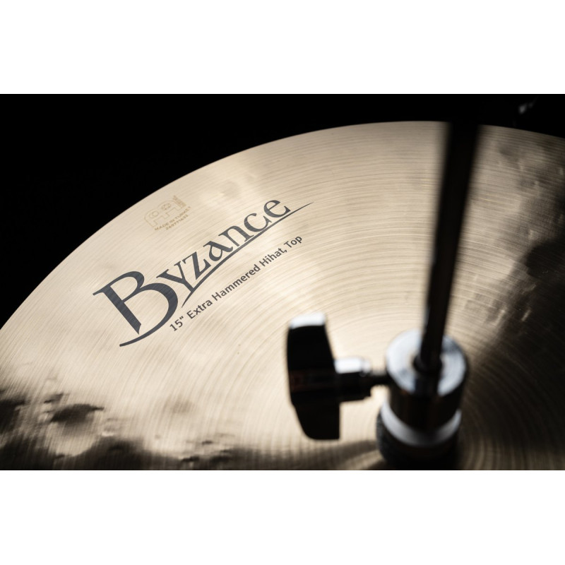 Meinl Cymbals B15EHH Byzance Traditional Extra Hammered Hihat - 15