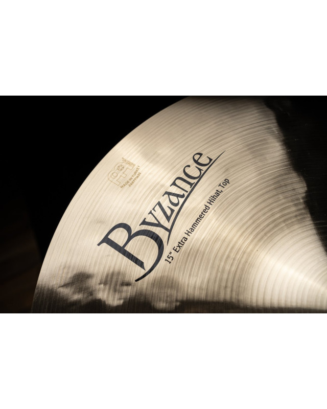 Meinl Cymbals B15EHH Byzance Traditional Extra Hammered Hihat - 15