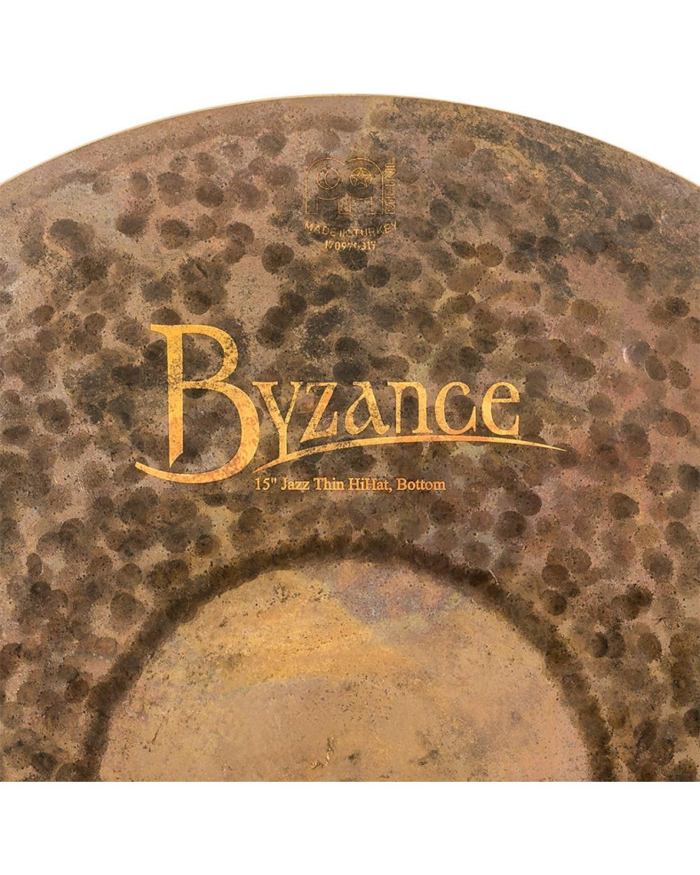 Meinl Cymbals B15JTH Byzance Jazz Thin Hihat - 15