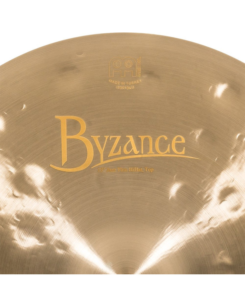 Meinl Cymbals B15JTH Byzance Jazz Thin Hihat - 15