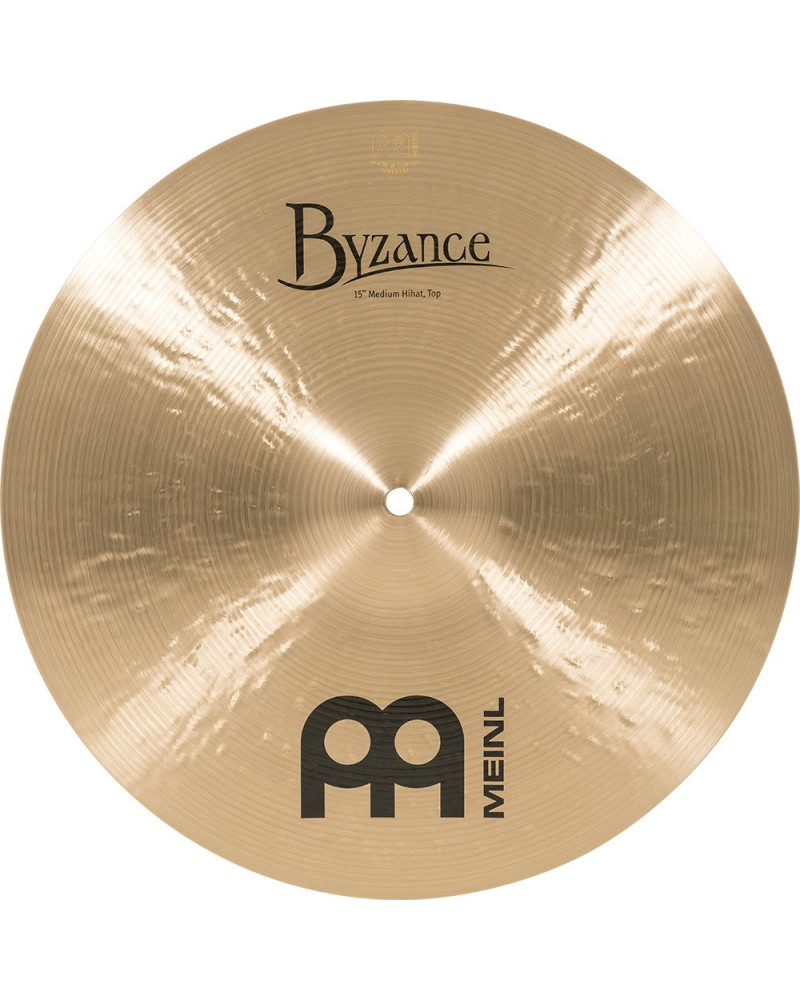 Meinl Cymbals B15MH Byzance Traditional Medium Hihat - 15