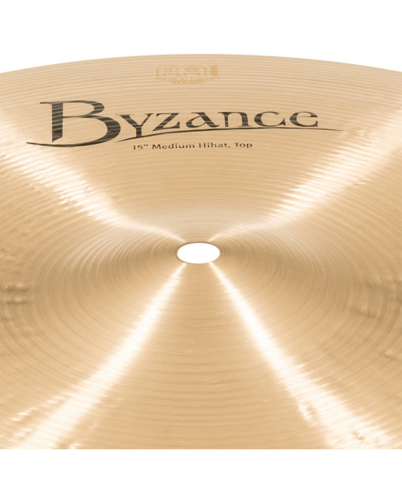 Meinl Cymbals B15MH Byzance Traditional Medium Hihat - 15