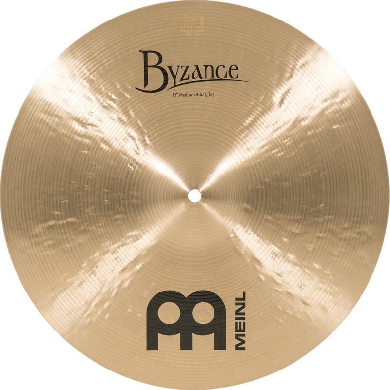 Meinl Cymbals B15MH Byzance Traditional Medium Hihat - 15