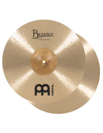 Meinl Cymbals B15POH Byzance Traditional Polyphonic HiHat - 15