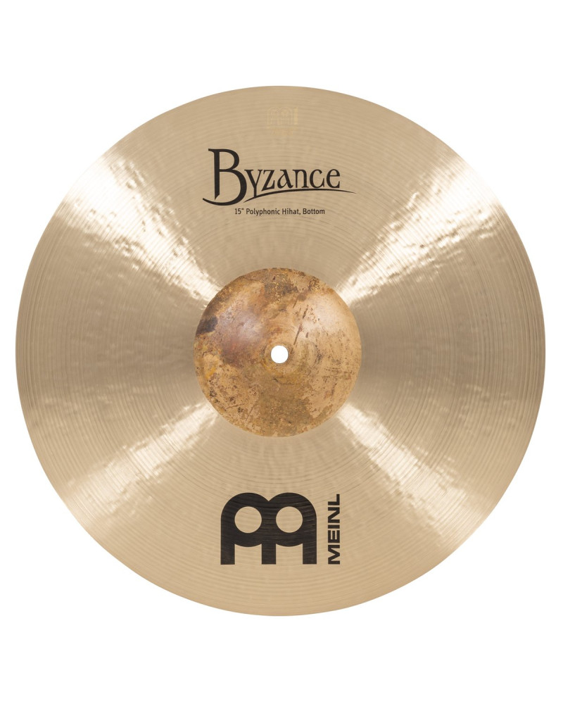 Meinl Cymbals B15POH Byzance Traditional Polyphonic HiHat - 15