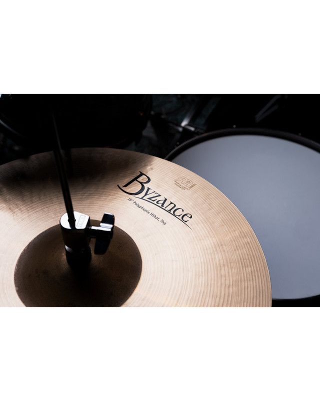 Meinl Cymbals B15POH Byzance Traditional Polyphonic HiHat - 15