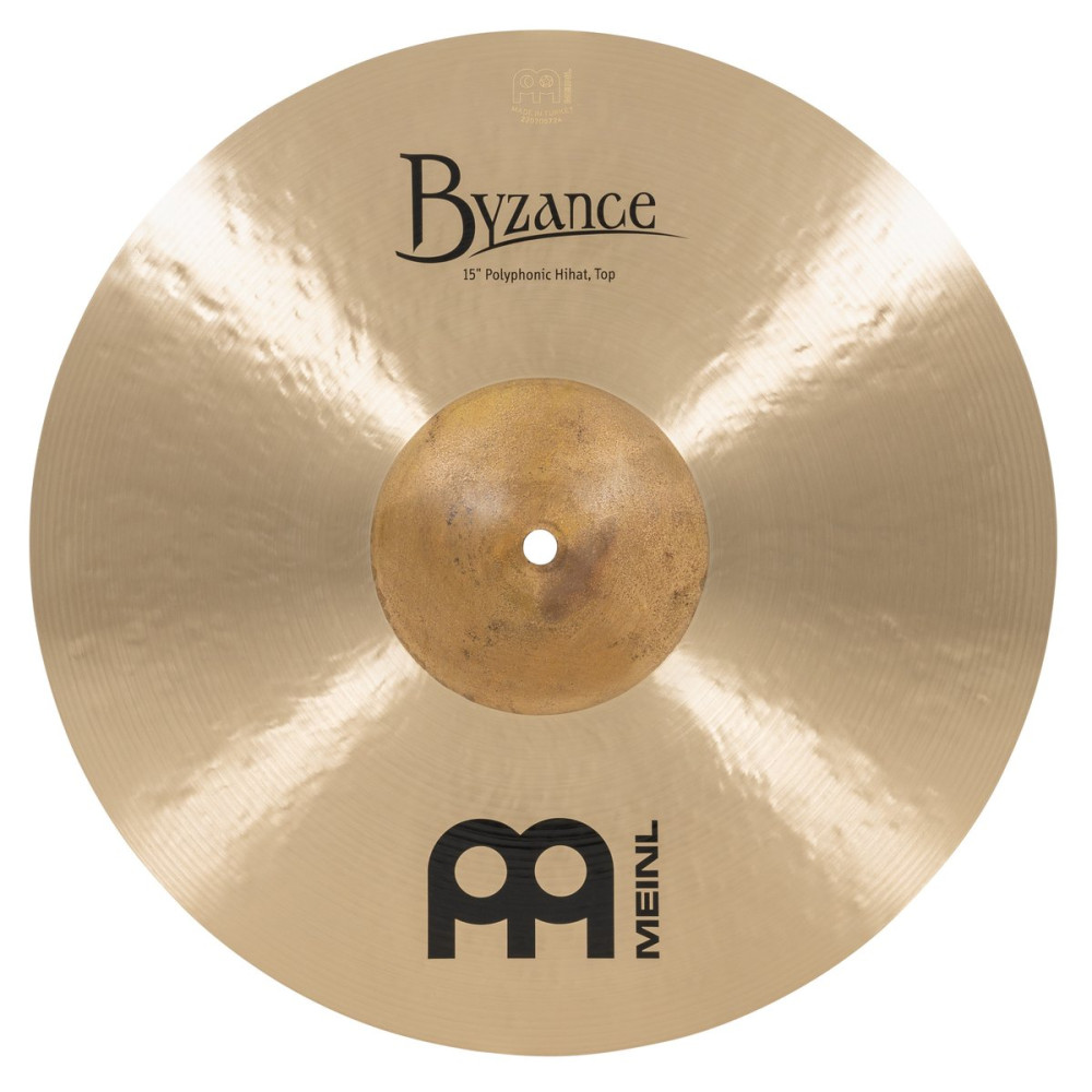 Meinl Cymbals B15POH Byzance Traditional Polyphonic HiHat - 15
