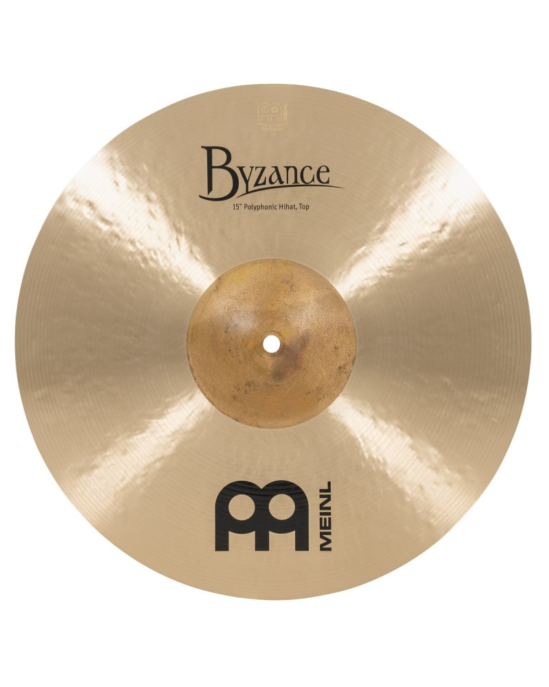 Meinl Cymbals B15POH Byzance Traditional Polyphonic HiHat - 15
