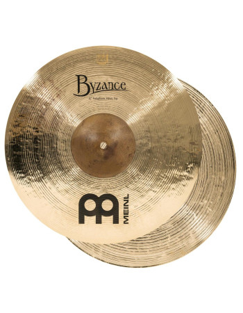 Meinl Cymbals B15POH-B Byzance Brilliant Polyphonic Hihat - 15