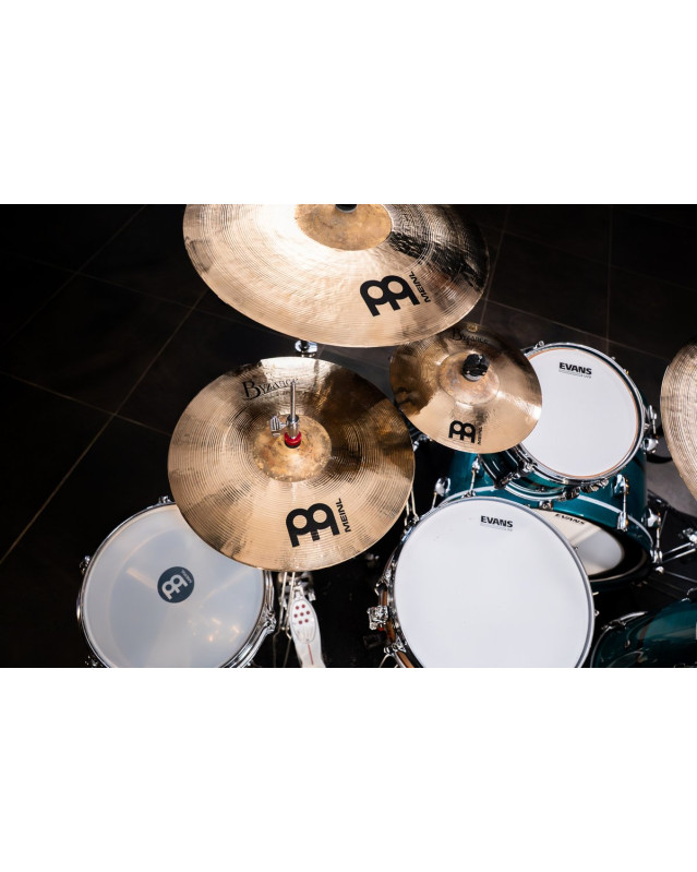 Meinl Cymbals B15POH-B Byzance Brilliant Polyphonic Hihat - 15