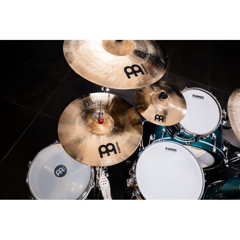 Meinl Cymbals B15POH-B Byzance Brilliant Polyphonic Hihat - 15