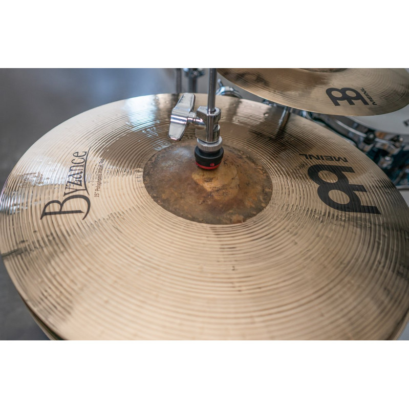 Meinl Cymbals B15POH-B Byzance Brilliant Polyphonic Hihat - 15