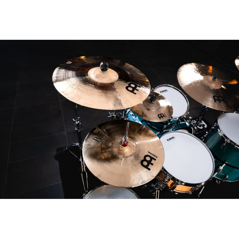 Meinl Cymbals B15POH-B Byzance Brilliant Polyphonic Hihat - 15