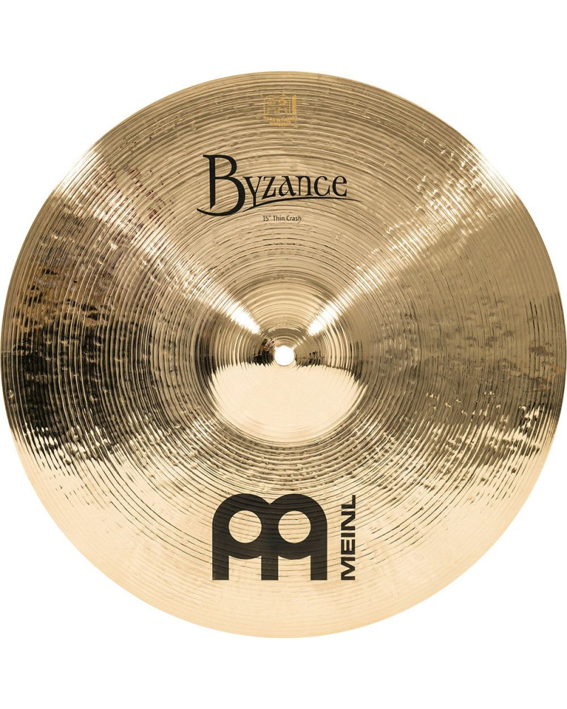 Meinl Cymbals B15TC-B Byzance Brilliant Thin Crash - 15