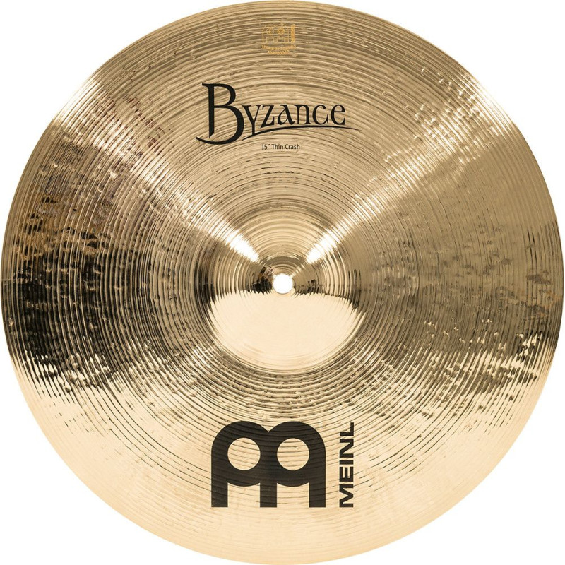 Meinl Cymbals B15TC-B Byzance Brilliant Thin Crash - 15