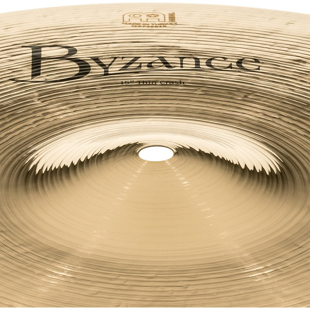 Meinl Cymbals B15TC-B Byzance Brilliant Thin Crash - 15