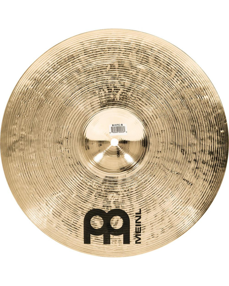 Meinl Cymbals B15TC-B Byzance Brilliant Thin Crash - 15