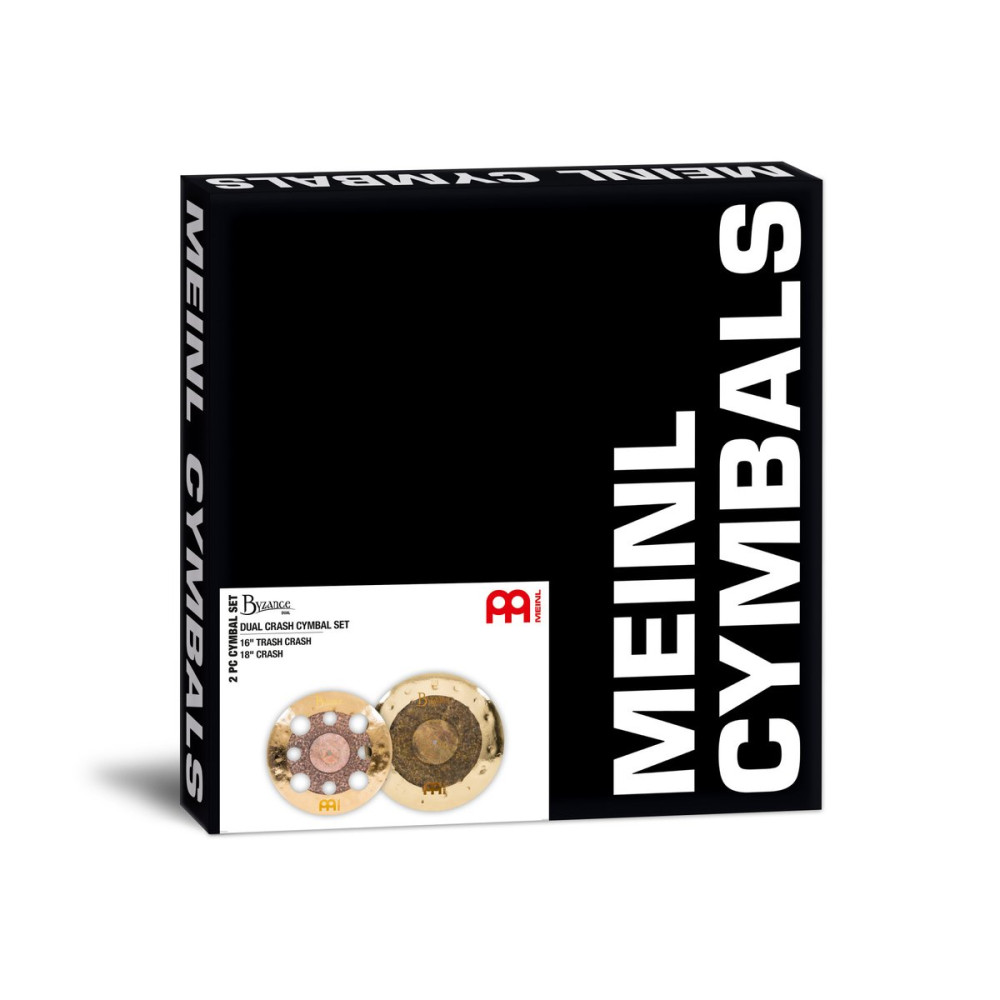 Meinl Cymbals B1618DU Byzance Dual Crash Set - B16DUTRC/B18DUC
