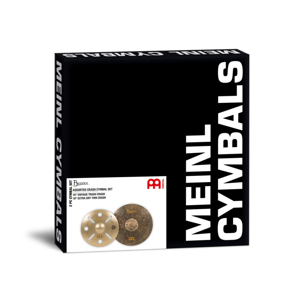 Meinl Cymbals B1618ED Byzance Crash Set - B16TRC/B18EDTC