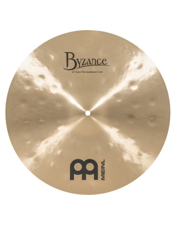 Meinl Cymbals B16ETHC Byzance Traditional Extra Thin Hammered Crash - 16