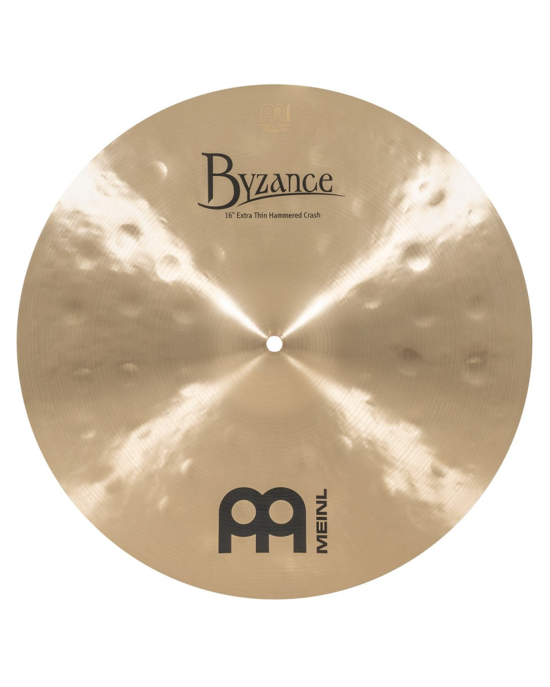 Meinl Cymbals B16ETHC Byzance Traditional Extra Thin Hammered Crash - 16