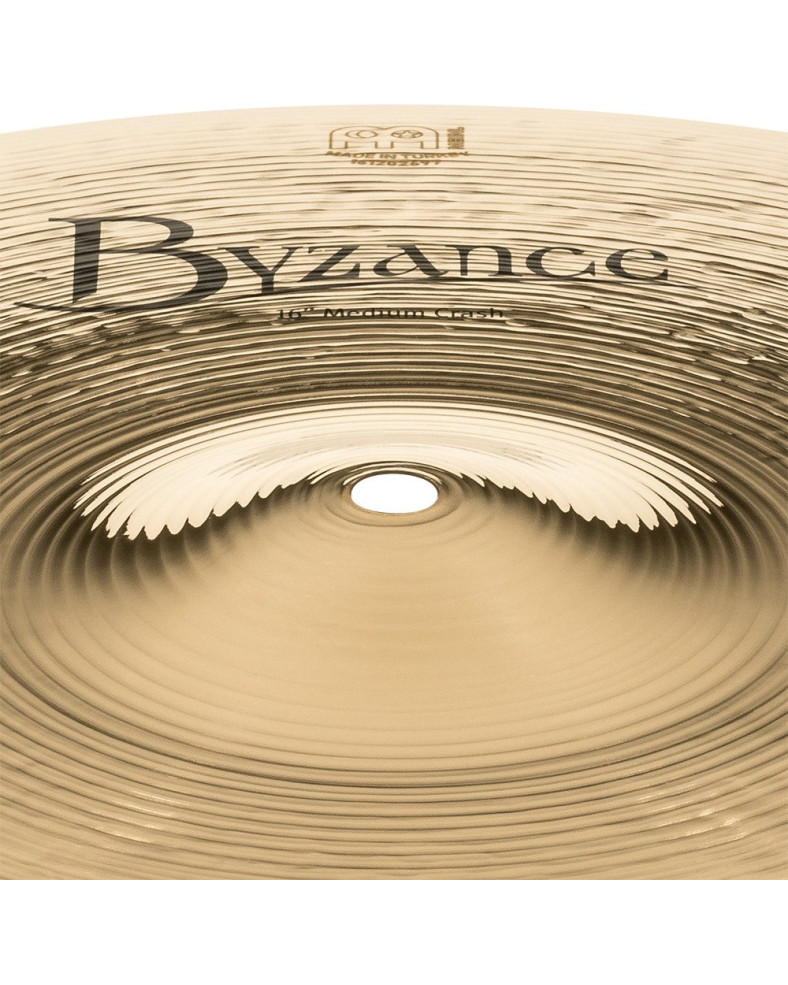 Meinl Cymbals B16MC-B Byzance Brilliant Medium Crash - 16