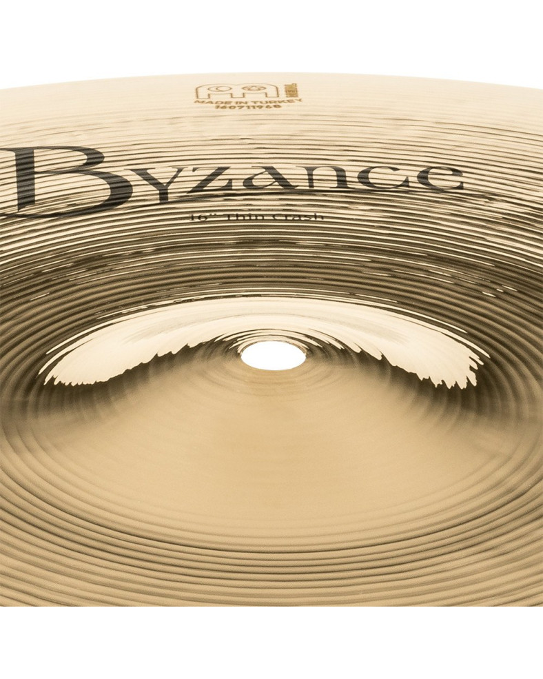 Meinl Cymbals B16TC-B Byzance Brilliant Thin Crash - 16